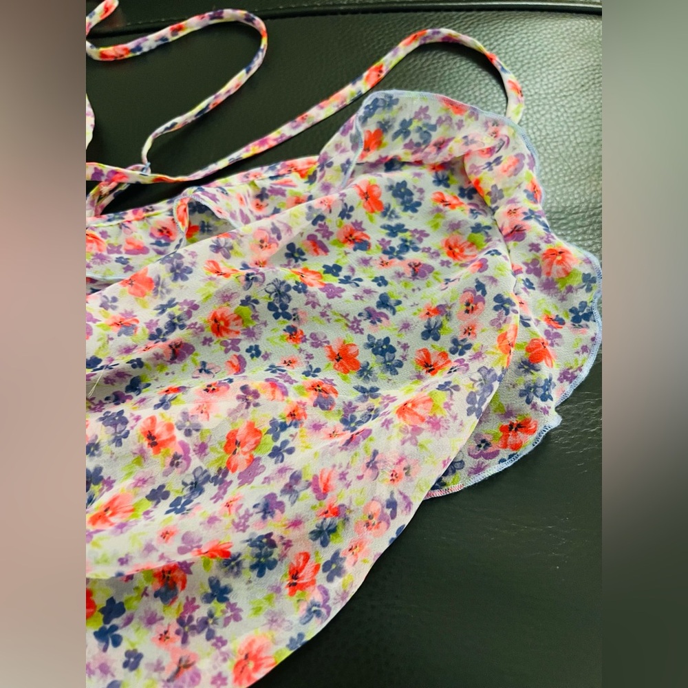 Victoria's Secret Multicolor Floral Chiffon Camisole - Picture 7 of 12
